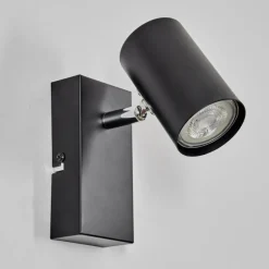 Luminaires Scandinaves-hofstein Gesteira Applique murale, Spot mural Noir, 1 lumière