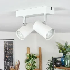 Luminaires Scandinaves-hofstein Gesteira Plafonnier, Spot de plafond Blanc, 2 lumières