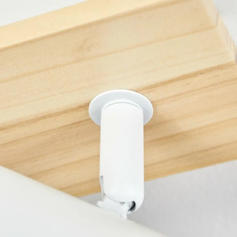 Luminaires Scandinaves-hofstein Gesteira Plafonnier, Spot de plafond Écru, Blanc, 2 lumières