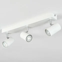 Luminaires Scandinaves-hofstein Gesteira Plafonnier, Spot de plafond Blanc, 3 lumières