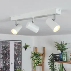 Luminaires Scandinaves-hofstein Gesteira Plafonnier, Spot de plafond Blanc, 3 lumières