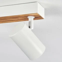 Luminaires Scandinaves-hofstein Gesteira Plafonnier, Spot de plafond Écru, Blanc, 6 lumières