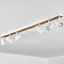 Luminaires Scandinaves-hofstein Gesteira Plafonnier, Spot de plafond Écru, Blanc, 6 lumières