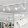 Luminaires Scandinaves-hofstein Gesteira Plafonnier, Spot de plafond Chrome, Blanc, 4 lumières