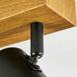 Luminaires Scandinaves-hofstein Gesteira Plafonnier, Spot de plafond Couleur bois, 6 lumières