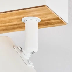 Luminaires Scandinaves-hofstein Gesteira Plafonnier, Spot de plafond Écru, Blanc, 8 lumières