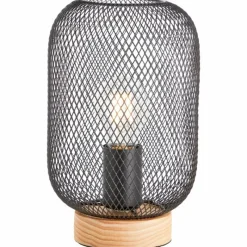 Luminaires Scandinaves-Luminaires Brilliant Giada Lampe à poser Noir, 1 lumière