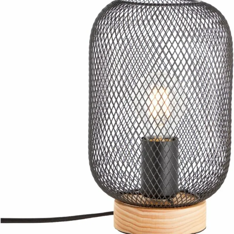 Luminaires Scandinaves-Luminaires Brilliant Giada Lampe à poser Noir, 1 lumière