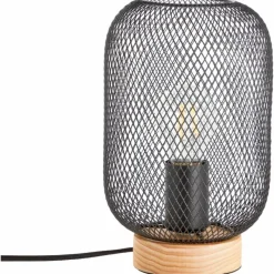 Luminaires Scandinaves-Luminaires Brilliant Giada Lampe à poser Noir, 1 lumière