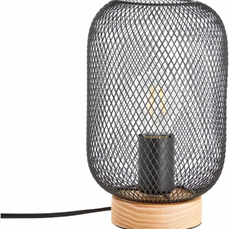 Luminaires Scandinaves-Luminaires Brilliant Giada Lampe à poser Noir, 1 lumière