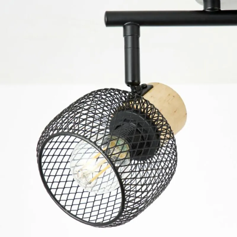 Luminaires Scandinaves-Luminaires Brilliant Giada Spot de plafond Noir, 2 lumières