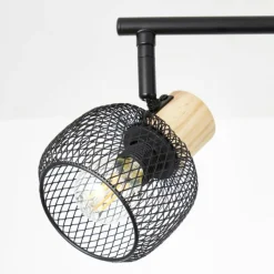 Luminaires Scandinaves-Luminaires Brilliant Giada Spot de plafond Noir, 4 lumières