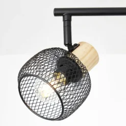 Luminaires Scandinaves-Luminaires Brilliant Giada Spot de plafond Noir, 4 lumières