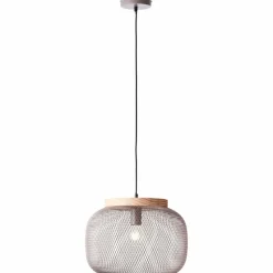 Luminaires Scandinaves-Luminaires Brilliant Giada Suspension Lila, 1 lumière
