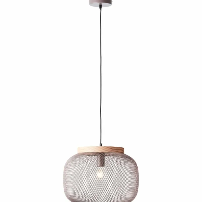 Luminaires Scandinaves-Luminaires Brilliant Giada Suspension Lila, 1 lumière