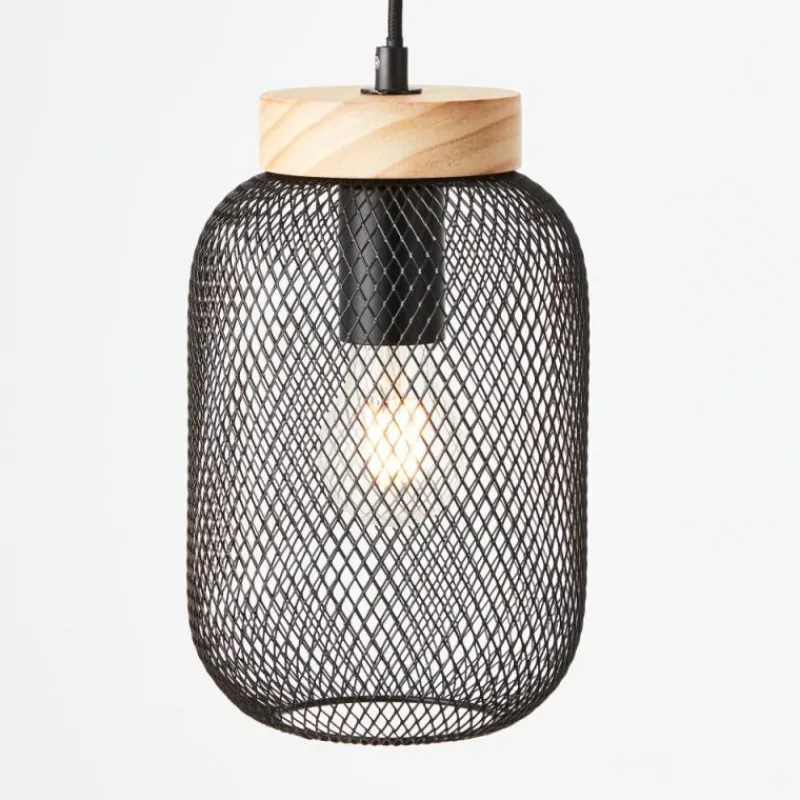 Luminaires Scandinaves-Luminaires Brilliant Giada Suspension Noir, 1 lumière