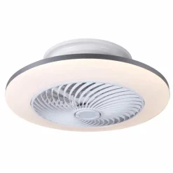 Luminaires Globo Lighting GIBLI Ventilateur de plafond lumineux LED Blanc, 1 lumière, Télécommandes