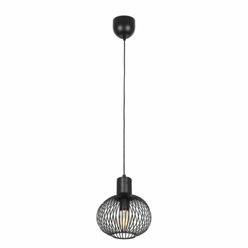 Luminaires Trio GILA Suspension Noir, 1 lumière* Suspensions