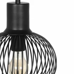 Luminaires Trio GILA Suspension Noir, 1 lumière* Suspensions