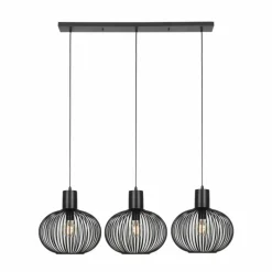 Luminaires Trio GILA Suspension Noir, 3 lumières* Suspensions