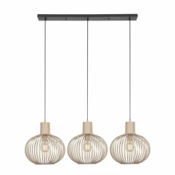 Luminaires Trio GILA Suspension Beige, 3 lumières* Suspensions