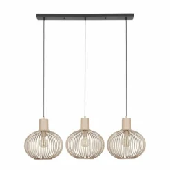 Luminaires Trio GILA Suspension Beige, 3 lumières* Suspensions