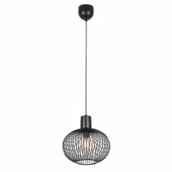 Luminaires Trio GILA Suspension Noir, 1 lumière* Suspensions