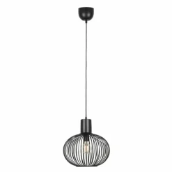 Luminaires Trio GILA Suspension Noir, 1 lumière* Suspensions