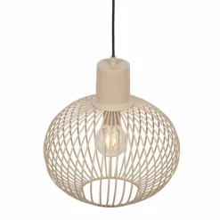 Luminaires Trio GILA Suspension Beige, 1 lumière* Suspensions