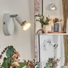 hofstein Gjedso Spot de plafond, Applique murale, Spot mural LED Chrome, Blanc, 1 lumière