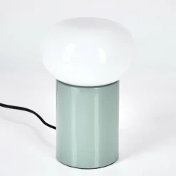 hofstein Godrie Lampe à poser Turquoise, 1 lumière