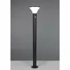 Luminaires Reality Gorda Lampadaire d'extérieur LED Noir, 1 lumière, Détecteur de mouvement