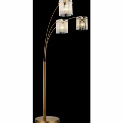 Luminaires Globo Lighting Gorley Lampadaire Or, 3 lumières