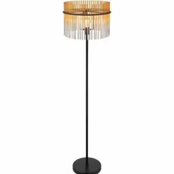 Luminaires Globo Lighting Gorley Lampadaire Noir, 1 lumière