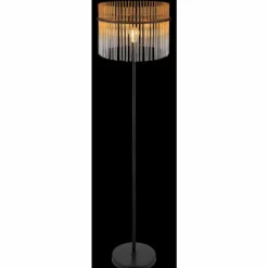 Luminaires Globo Lighting Gorley Lampadaire Noir, 1 lumière