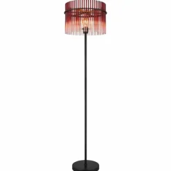 Luminaires Globo Lighting Gorley Lampadaire Noir, 1 lumière