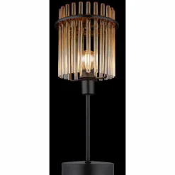 Luminaires Globo Lighting Gorley Lampe à poser Noir, 1 lumière