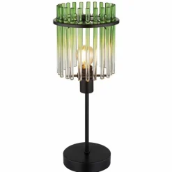 Luminaires Globo Lighting Gorley Lampe à poser Noir, 1 lumière