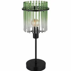 Luminaires Globo Lighting Gorley Lampe à poser Noir, 1 lumière