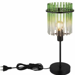 Luminaires Globo Lighting Gorley Lampe à poser Noir, 1 lumière