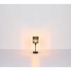 Luminaires Globo Lighting Gorley Lampe à poser Noir, 1 lumière