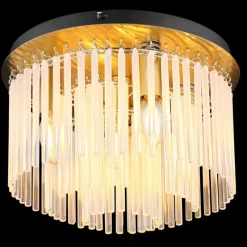 Lampes Dorées-Luminaires Globo Lighting Gorley Plafonnier Or, 5 lumières