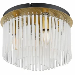 Lampes Dorées-Luminaires Globo Lighting Gorley Plafonnier Or, 5 lumières