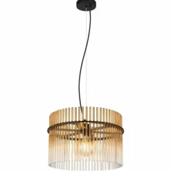 Luminaires Globo Lighting Gorley Suspension Noir, 1 lumière