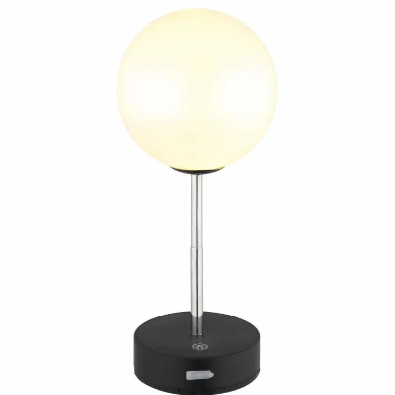 Luminaires Globo Lighting Grada Lampe à poser LED Noir, 1 lumière* Éclairage Led