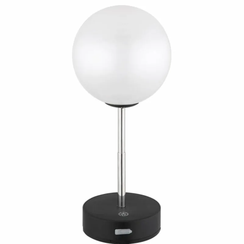 Luminaires Globo Lighting Grada Lampe à poser LED Noir, 1 lumière* Éclairage Led