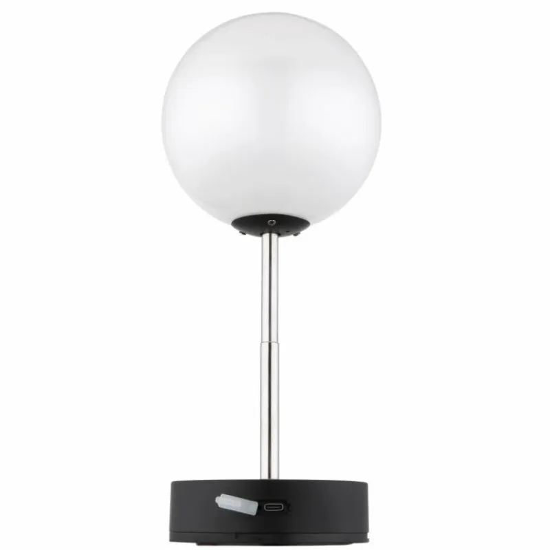 Luminaires Globo Lighting Grada Lampe à poser LED Noir, 1 lumière* Éclairage Led