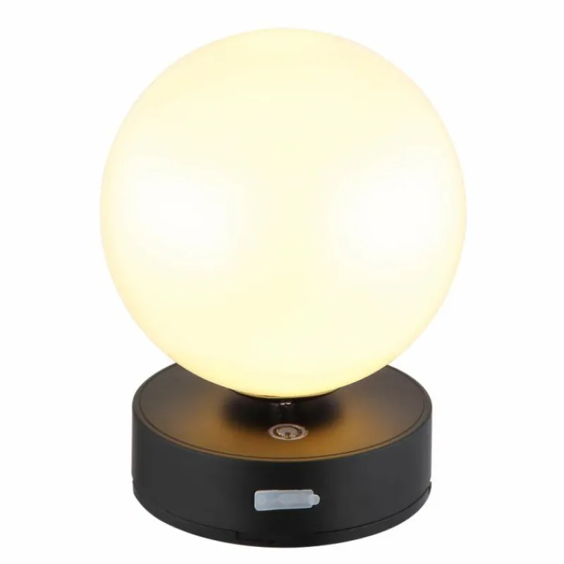 Luminaires Globo Lighting Grada Lampe à poser LED Noir, 1 lumière* Éclairage Led