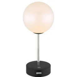 Luminaires Globo Lighting Grada Lampe à poser LED Noir, 1 lumière* Éclairage Led