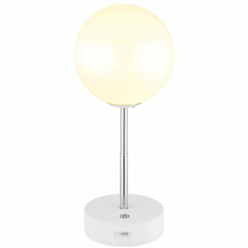 Luminaires Globo Lighting Grada Lampe à poser LED Blanc, 1 lumière* Éclairage Led